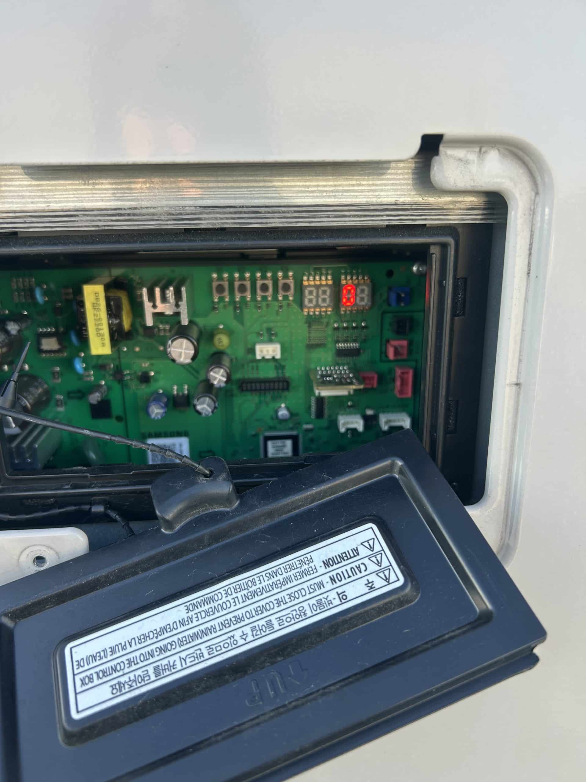 commercial hvac repair east vancouver vrf heat pump unit before repair