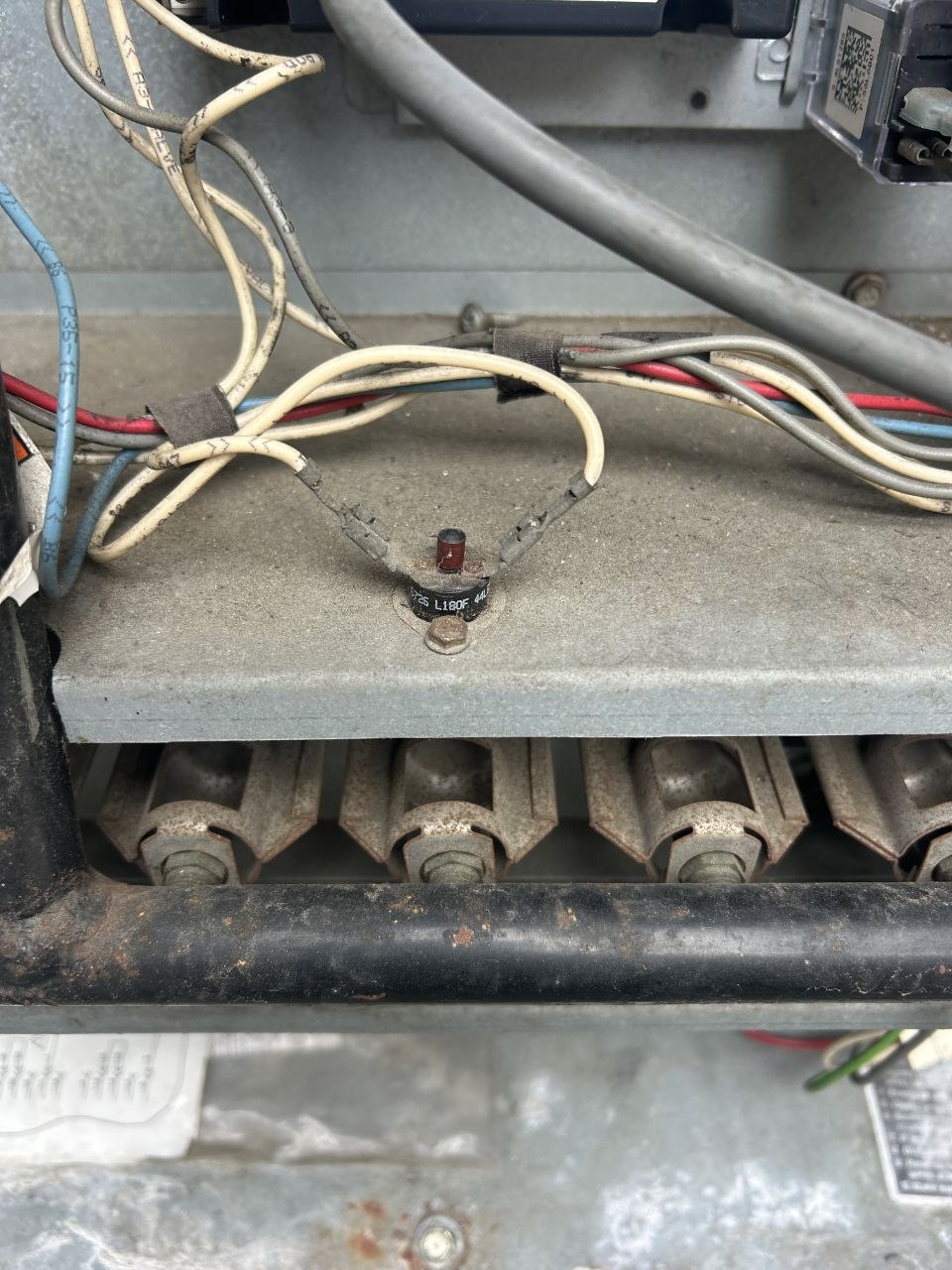 Gas ignition control safety switch tested during intermittent voltage drop diagnosis
