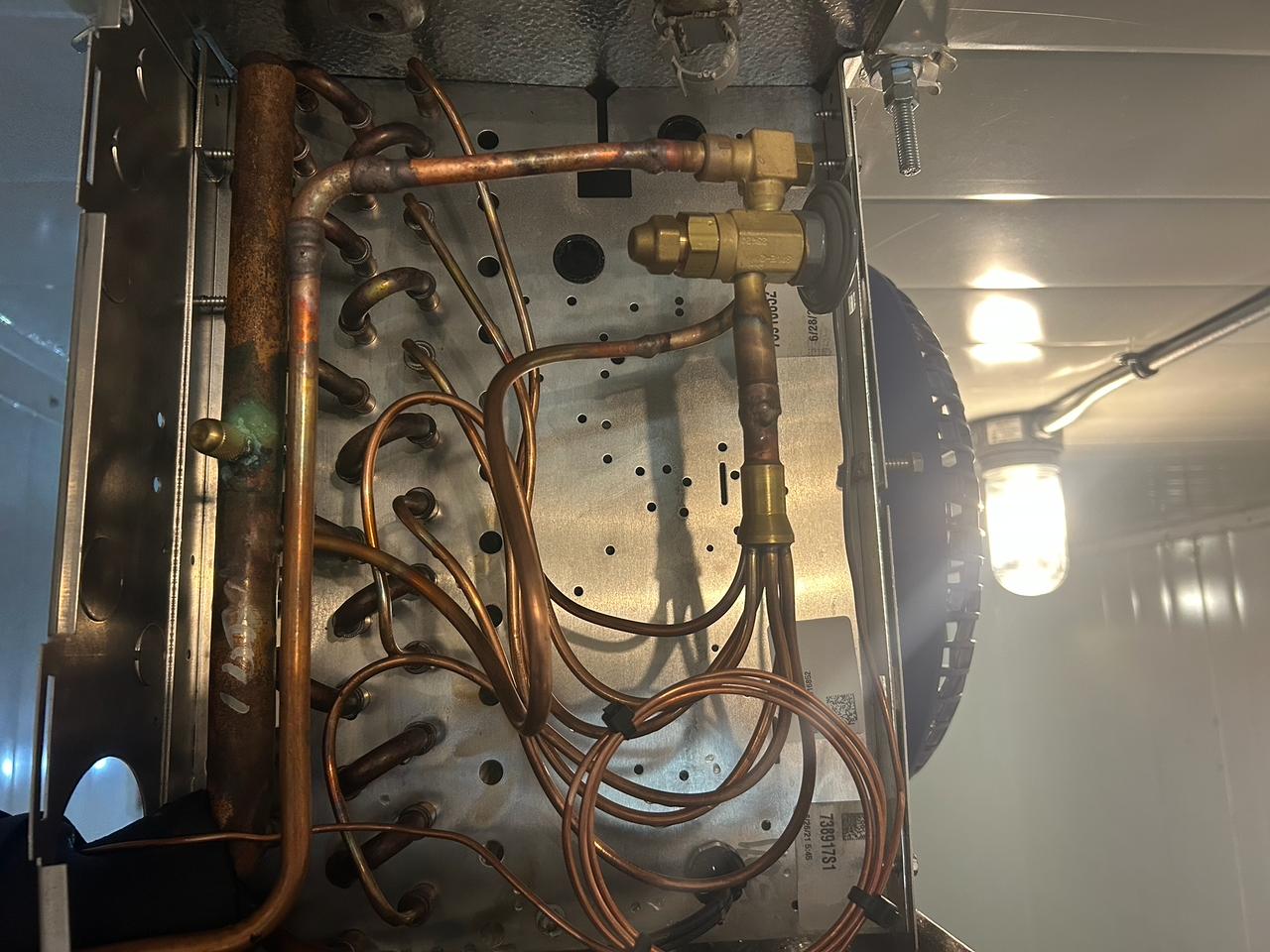 Bohn walk-in freezer install East Vancouver