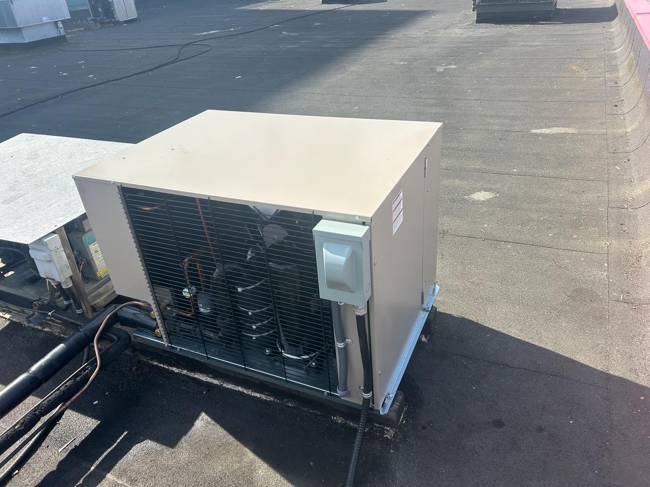 Bohn walk-in freezer install East Vancouver